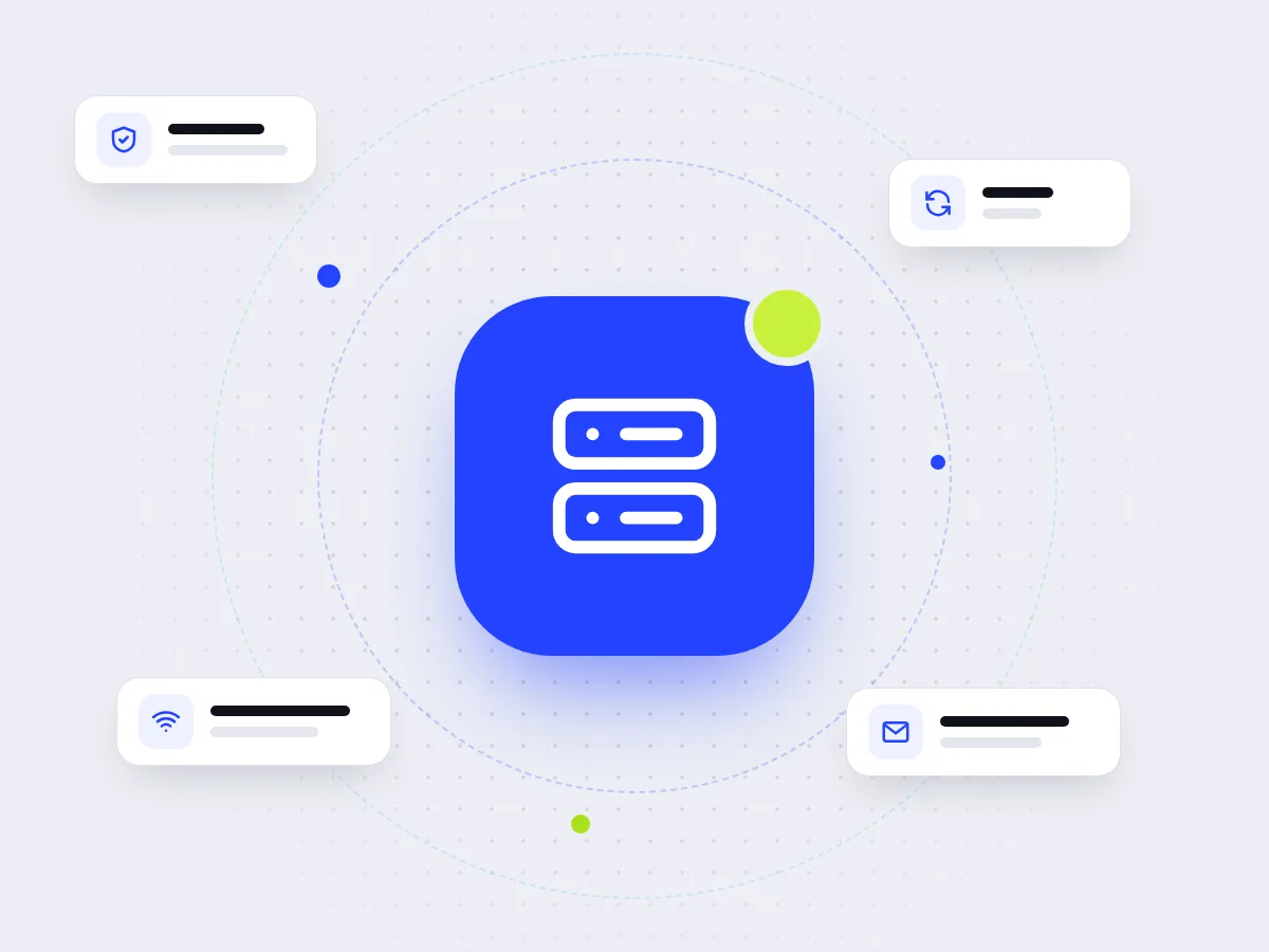 Ilustración: Servicios informáticos para empresas